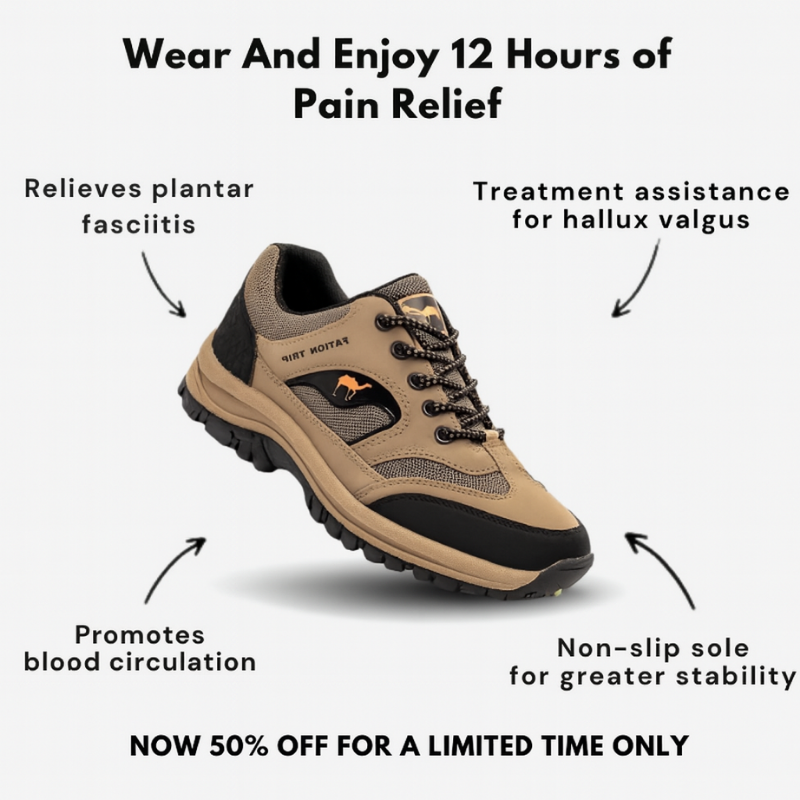 OrthoTrip – Ergonomic Pain-Relieving Unisex Barefoot Shoes with Wide Toe Box and Flexible Sole