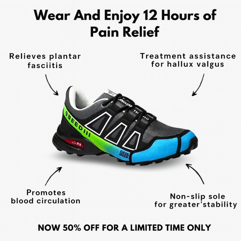 EasyStep – Ergonomic Pain-Relieving Unisex Trekking and Hiking Shoes with Non-Slip Sole